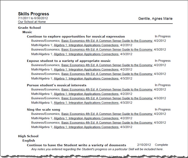 student-progress-report-sample-letter